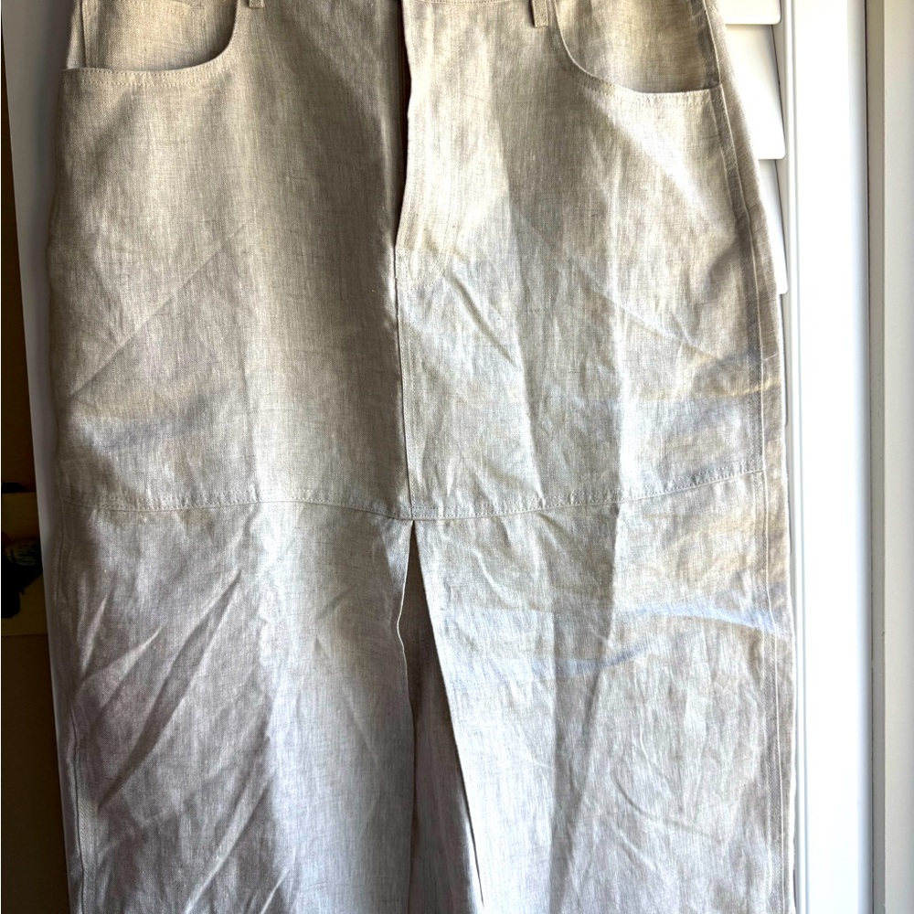 Reformation linen ivory NWT